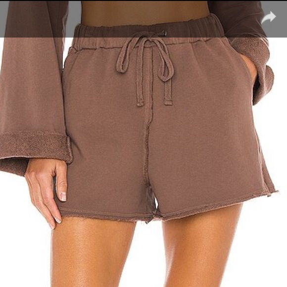 Revolve brown shorts - Picture 4 of 6